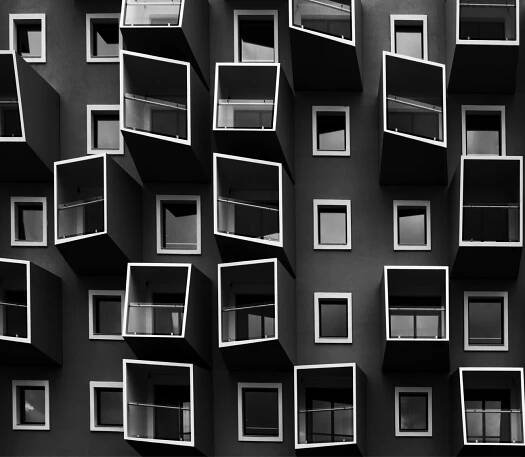 Fotografie Living in Boxes