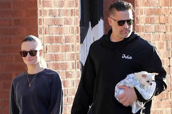 Joe Manganiello and Caitlin O'Connor Take Cute Stroll with His Dog in Beverly Hills