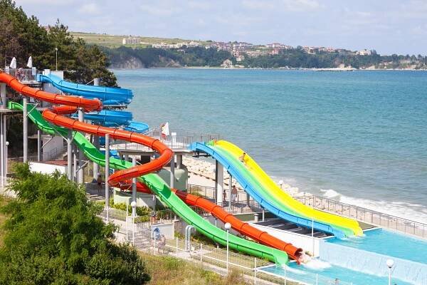Bazén v ubytování Sol Luna Bay All Inclusive nebo v jeho okolí