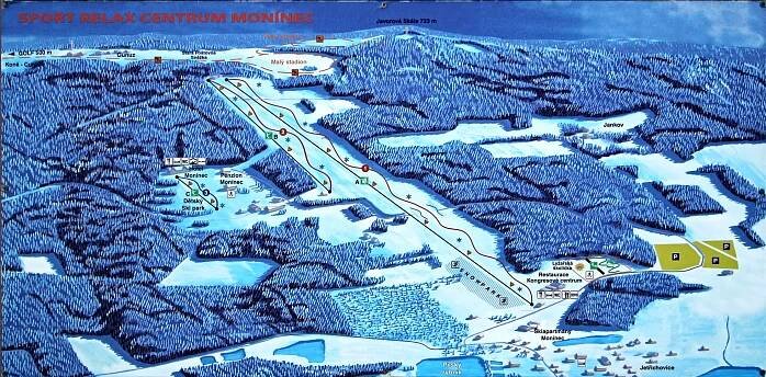 Navštivte Ski areál Monínec, na 54 km běžeckých tras protáhnete celé tělo