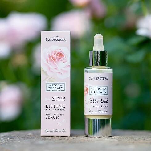 Liftingové & anti-aging sérum proti vráskám RŮŽE