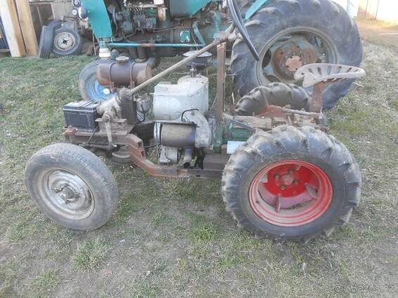 Prodám malotraktor domácí výroby