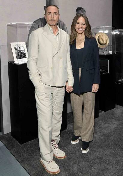 Robert Downey Jr. and Wife Susan Downey Hold Hands at Netflix Event for 'Sr.' Documentary