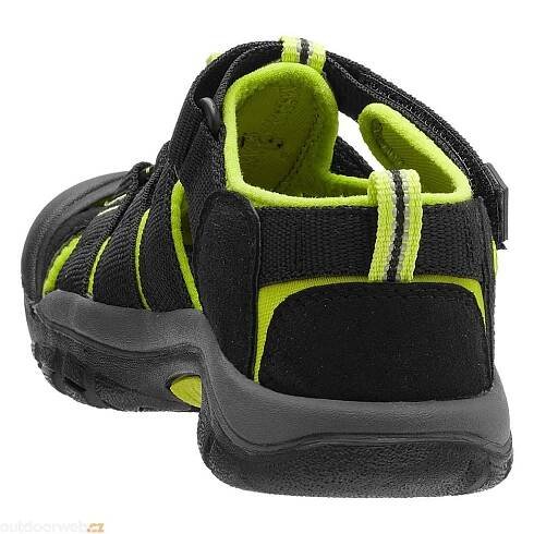 Newport H2 Jr black/lime green - juniorské sandály - KEEN - 1 169 Kč