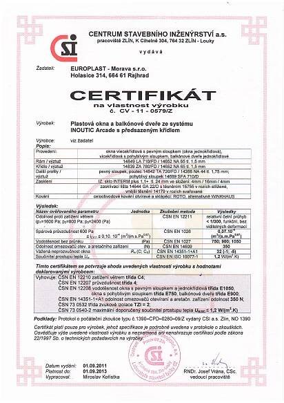 Certifikát