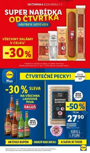 Strana 3 - leták Lidl (4. 7. - 7. 7. 2024)