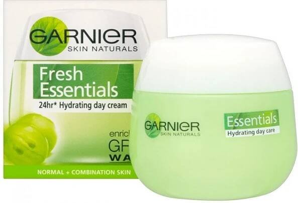 Garnier Essentials Intense 24h hydratační denní krém normální a smíšená 50 ml