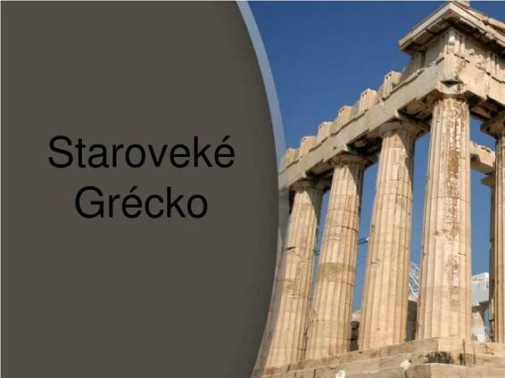 PPT - Staroveké Grécko PowerPoint Presentation, free download - ID:5288355