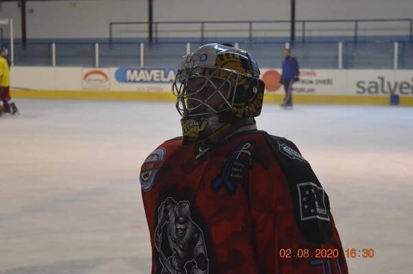 První trénink A teamu na ledové ploše – HC Strakonice