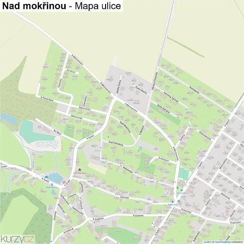 Nad mokřinou - mapy | Kurzy.cz