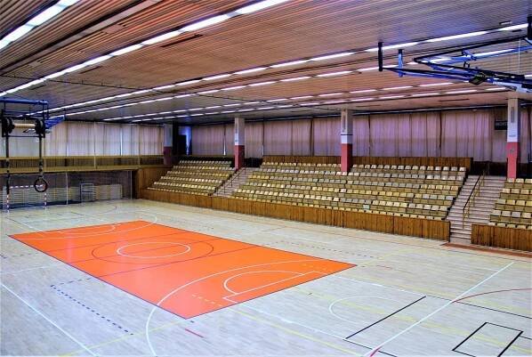 Velký sál v Kladenské sportovní hale