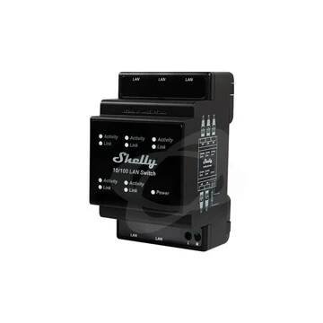 Shelly Shelly LAN Switch  relé na DIN lištu