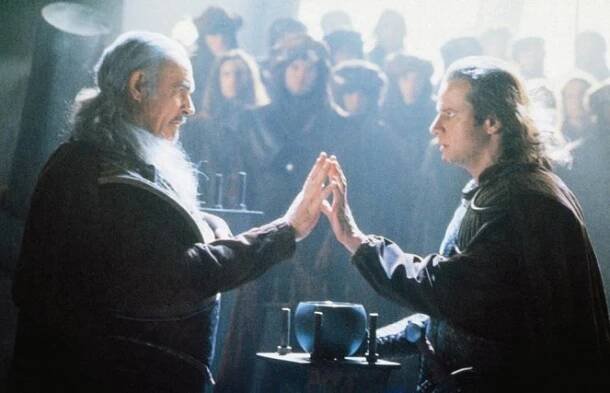 Highlander 2 - Síla kouzla - Z filmu - Sean Connery, Christopher Lambert