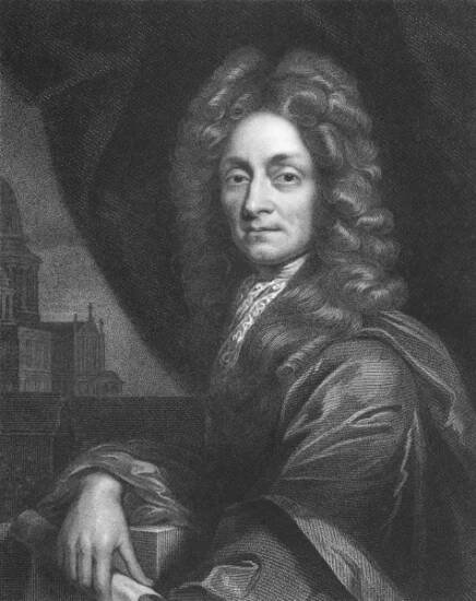 Christopher Wren — Stock obrázek
