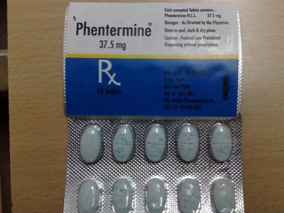 Phentermine cena
