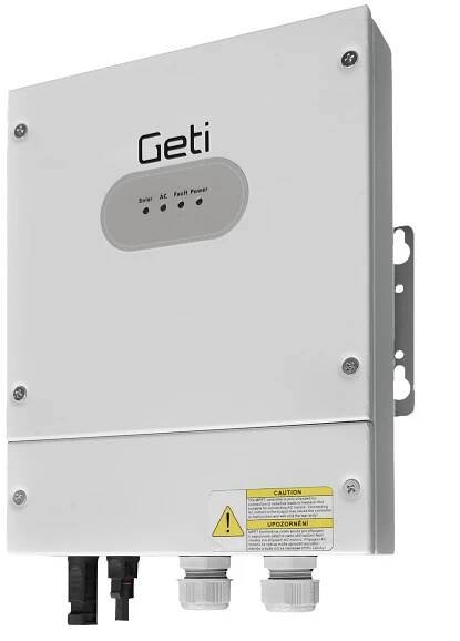 Solární invertor GETI GWH01 4000W MPPT pro PV ohřev vody