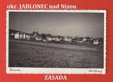ZÁSADA - JABLONEC nad Nisou - r. cca 1937
