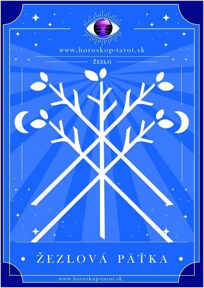 Tarotová Karta Dňa Žezlová Päťka - Tarot