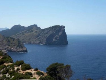 Maják, Cap de Formentor, Mallorca, Baleárské ostrovy, Španělsko