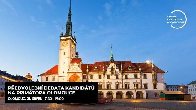 Předvolební debata kandidátů na primátora statutárního města Olomouc