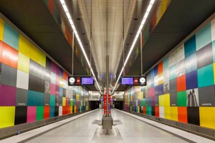 Stanice metra Georg-Brauchle-Ring v Mnichově