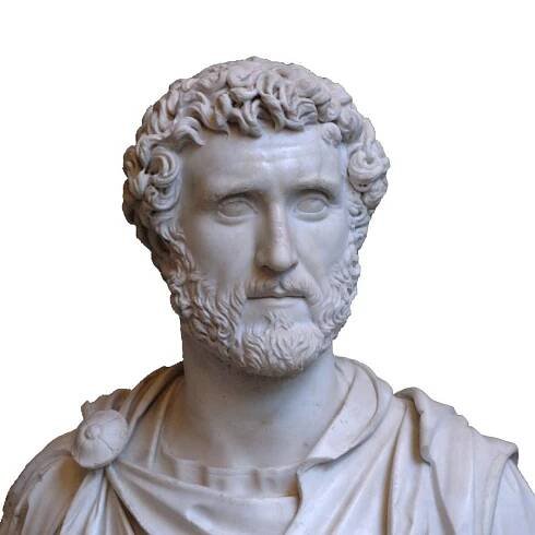 Antoninus Pius, sestercius posmrtný za M. Aurelia S-C, pohrebná hranica 261
