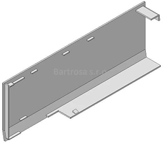 Blum AVENTOS HF HL HS TOP sada krytek světle šedá | 22.8000 HGR | Posuvné kování, stavební kování, nářadí, spojovací materiály