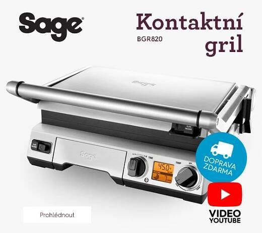 Kontaktní gril SAGE BGR820