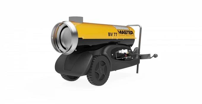 Naftové topidlo Master BV77E s nepřímým spalováním