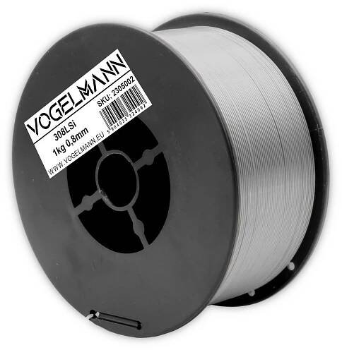 Svařovací drát nerez 1kg 0,8mm 308LSi Vogelmann