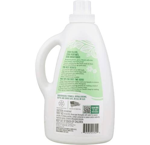 Natural Liquid Laundry Detergent — Charlie's Soap
