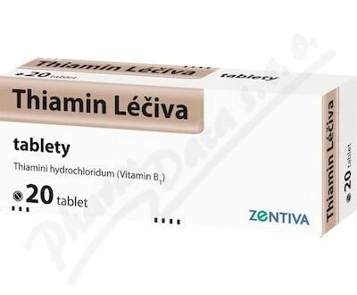 Thiamin Léčiva 50mg tbl.nob.20