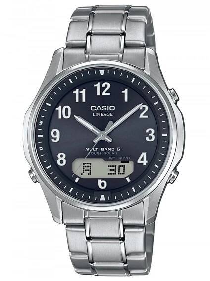 Casio LCW-M100TSE-1A2ER – Pánské sportovní titanové hodinky, solární, rádiové řízení | MEETYBRAND
