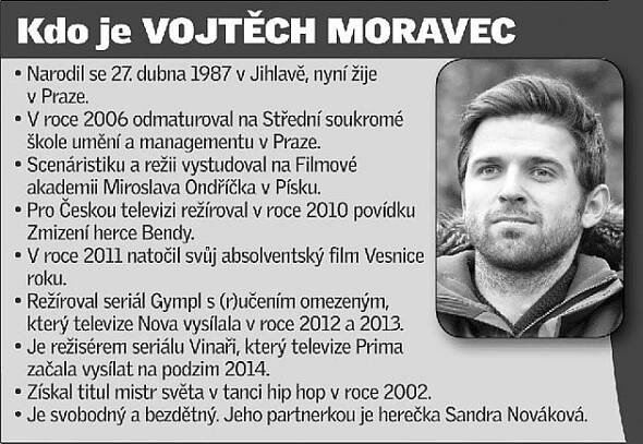 Režisér seriálu Vinaři Vojtěch Moravec.