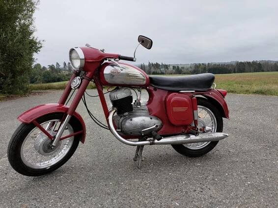 JAWA 250, typ 559 Panelka, rok výroby 1968  - Auto-moto