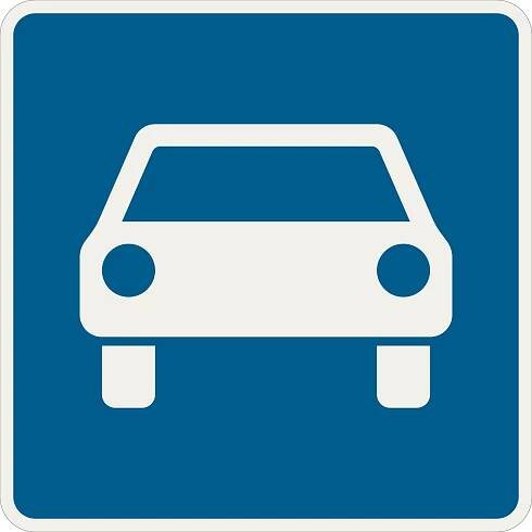 Soubor:311 Cesta pre motorové vozidlá.svg – Wikipedie