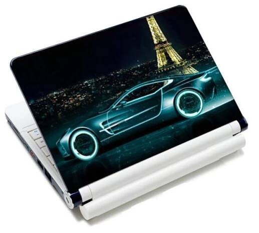 Huado fólie na notebook 12-15.6" Noční Paríž