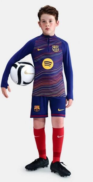 Pre-Match sweatshirt FC Barcelona 25/26 - Junior