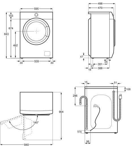 Pračka ELECTROLUX EW6SM347DC 9990 Kč