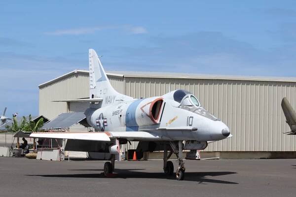 Douglas A-4E SkyhawkBuNos 150023, 151030, and 152061 – Naval Air Museum Barbers Point