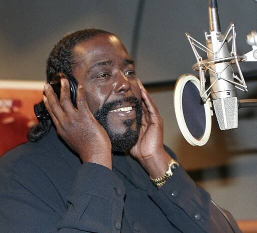 Barry White in the Studio