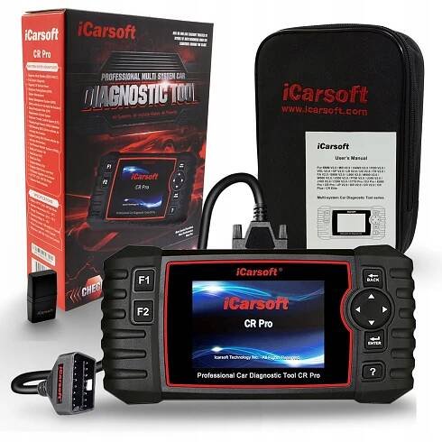 UNIVERZÁLNÍ SKENER OBD2 iCarsoft CR PRO VŠECHNY ZNAČKY MENU PL CZ