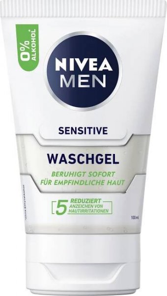 Nivea Men Sensitive čisticí pleťový gel pro muže 100 ml od 106 Kč