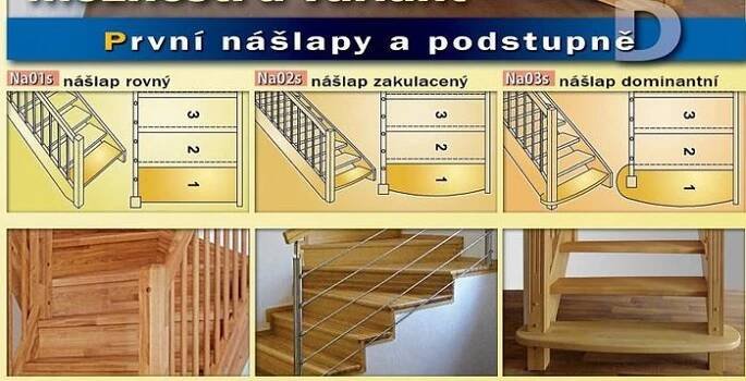 Vyberte si zábradlí k dřevěnému schodišti - schody a schodiště Jiří Horák