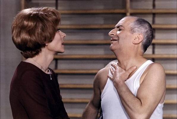 Oskar - Z filmu - Claude Gensac, Louis de Funès