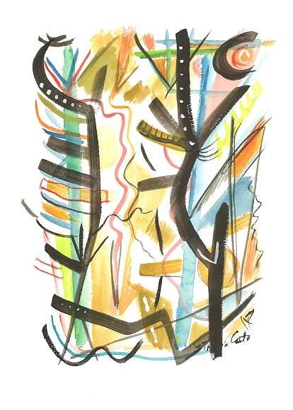 Gouache | Simon Cato Spang-Hanssen 