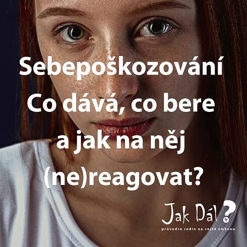 Sebepoškozování - co dává, co bere a jak na něj (ne)reagovat? | Olomouc Tourism