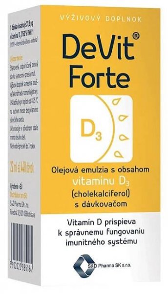 lekaren adonai DeVit kvapky forte 22ml
