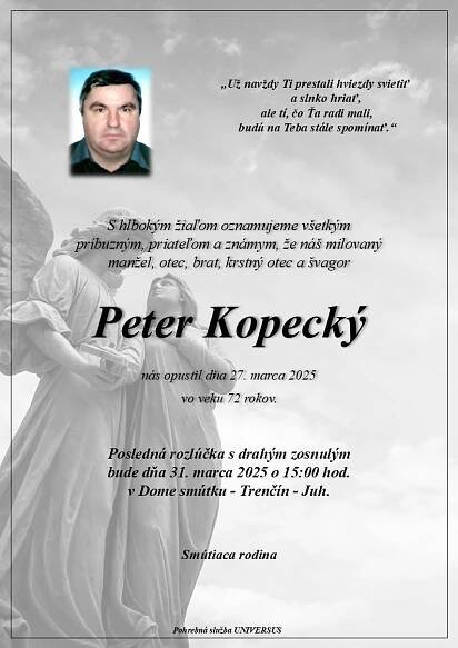 Peter Kopecký » Mesto Trenčín