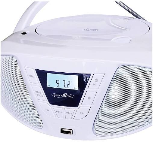 Reflexion CDR614UWH CD-rádio FM FM, CD, USB : Půhy.cz